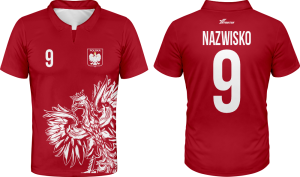 Koszulka Kibica Polo Polska Orzeł POLO_4