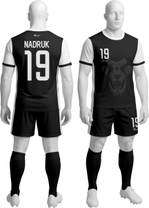 Komplet sportowy P_9 piłkarski koszulka + spodenki 