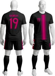 Komplet sportowy P_12 piłkarski koszulka + spodenki 