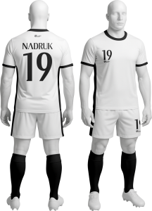 Komplet sportowy P_14 piłkarski koszulka + spodenki 