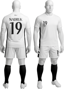 Komplet sportowy P_15 piłkarski koszulka + spodenki 