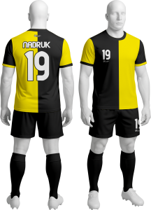 Komplet sportowy P_17 piłkarski koszulka + spodenki 