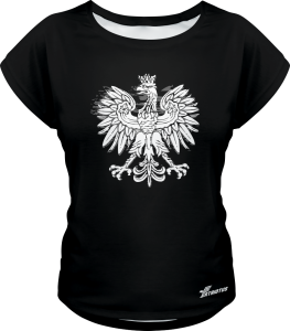 Koszulka damska luźna kibica polska SDPOL_7