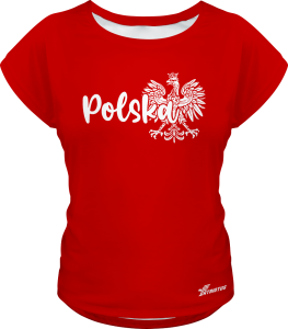 Koszulka damska luźna kibica polska SDPOL_9