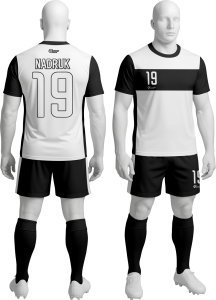 Komplet sportowy P_31 piłkarski koszulka + spodenki 