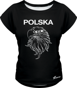 Koszulka damska luźna kibica polska SDPOL_11