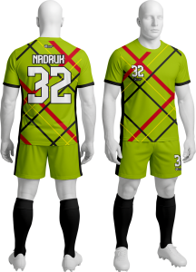 Komplet sportowy P_32 piłkarski koszulka + spodenki 