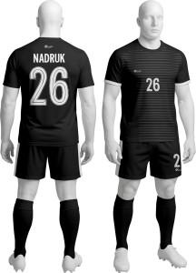Komplet sportowy P_34 piłkarski koszulka + spodenki 