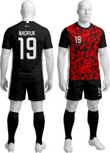 Komplet sportowy P_40 piłkarski koszulka + spodenki 