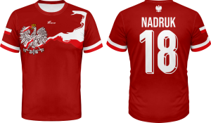 Koszulka kibica Polski Polska orzeł  POL_60  patriotus 