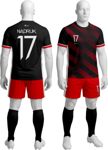 Komplet sportowy P_47 piłkarski koszulka + spodenki 