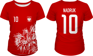 Damska koszulka kibica polska orzeł DPOL_4