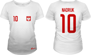 Damska koszulka kibica polska DPOL_7