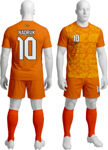 Komplet sportowy P_49 piłkarski koszulka + spodenki 