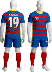 Komplet sportowy P_52 piłkarski koszulka + spodenki 