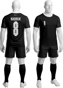 Komplet sportowy P_58 piłkarski koszulka + spodenki 