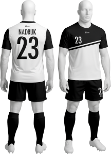 Komplet sportowy P_62 piłkarski koszulka + spodenki 