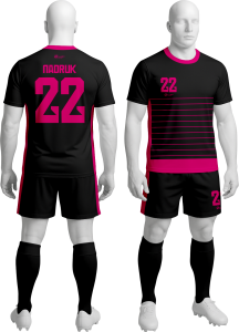 Komplet sportowy P_67 piłkarski koszulka + spodenki 