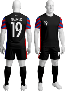 Komplet sportowy P_69 piłkarski koszulka + spodenki 