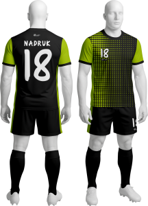 Komplet sportowy P_71 piłkarski koszulka + spodenki 