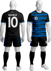 Komplet sportowy P_72 piłkarski koszulka + spodenki 