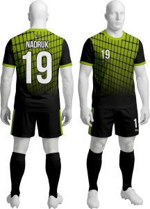 Komplet sportowy P_83 piłkarski koszulka + spodenki 