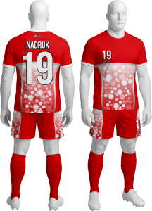 Komplet sportowy P_85 piłkarski koszulka + spodenki 