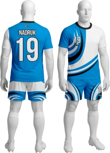 Komplet sportowy P_89 piłkarski koszulka + spodenki 