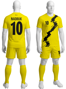 Komplet sportowy P_626 piłkarski koszulka + spodenki