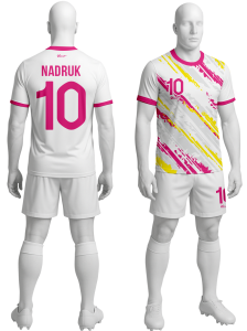 Komplet sportowy P_631 piłkarski koszulka + spodenki