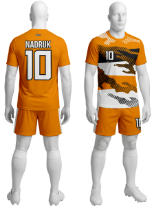 Komplet sportowy P_632 piłkarski koszulka + spodenki 