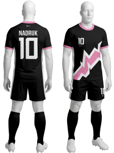 Komplet sportowy P_635 piłkarski koszulka + spodenki 