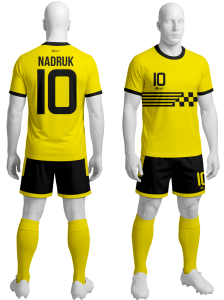 Komplet sportowy P_640 piłkarski koszulka + spodenki 