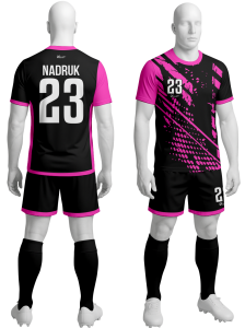 Komplet sportowy P_646 piłkarski koszulka + spodenki 