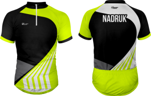 Koszulka rowerowa ROW_252 na rower z kieszenią  