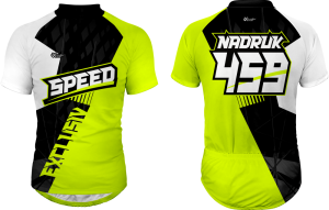 Koszulka rowerowa ROW_205 na rower z kieszenią