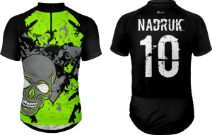 Koszulka rowerowa ROW_201 na rower z kieszenią 