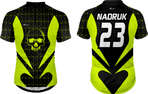 Koszulka rowerowa ROW_183 na rower z kieszenią 