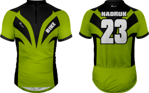 Koszulka rowerowa ROW_169 na rower z kieszenią