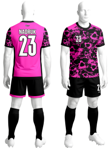 Komplet sportowy piłkarski koszulka + spodenki P_659 