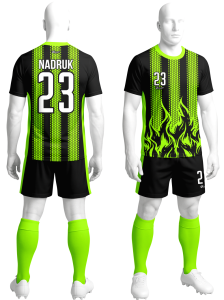 Komplet sportowy piłkarski koszulka + spodenki P_652