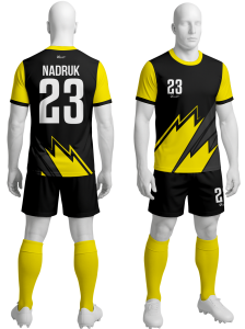 Komplet sportowy piłkarski koszulka + spodenki P_649