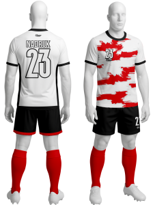 Komplet sportowy piłkarski koszulka + spodenki P_661