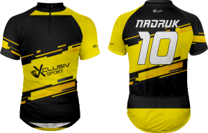 Koszulka rowerowa ROW_257 na rower z kieszenią 