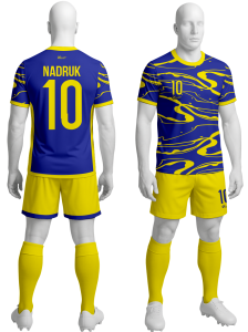 Komplet sportowy piłkarski koszulka + spodenki P_673