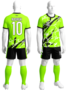 Komplet sportowy piłkarski koszulka + spodenki P_678