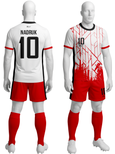 Komplet sportowy piłkarski koszulka + spodenki P_680