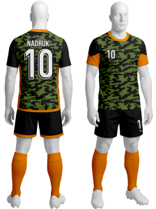 Komplet sportowy piłkarski koszulka + spodenki P_682