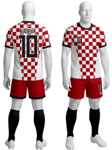 Komplet sportowy piłkarski koszulka + spodenki P_691