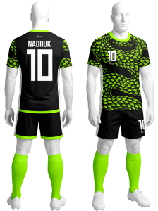 Komplet sportowy piłkarski koszulka + spodenki P_692